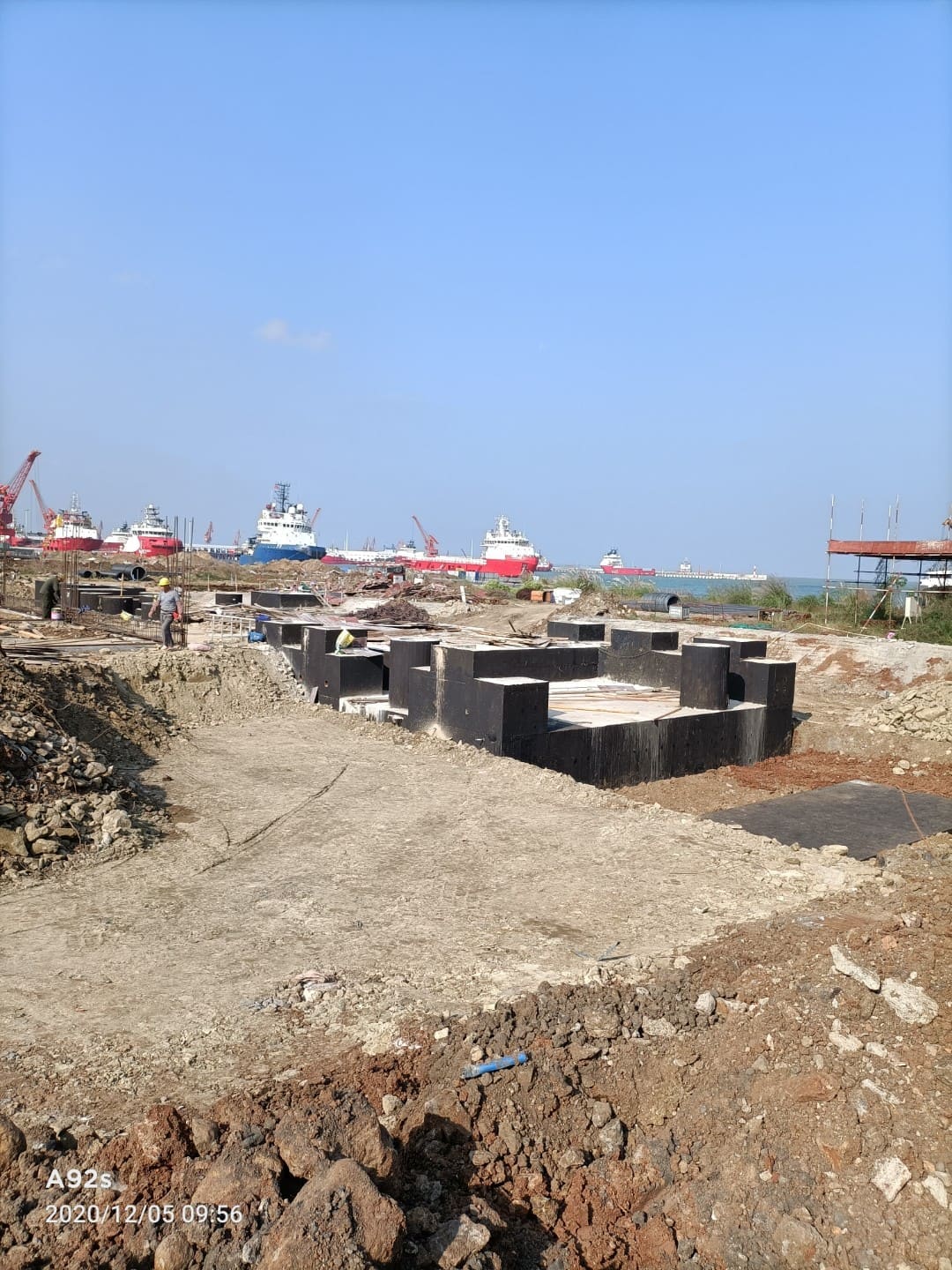 Industrial mining wastewater treatment installation