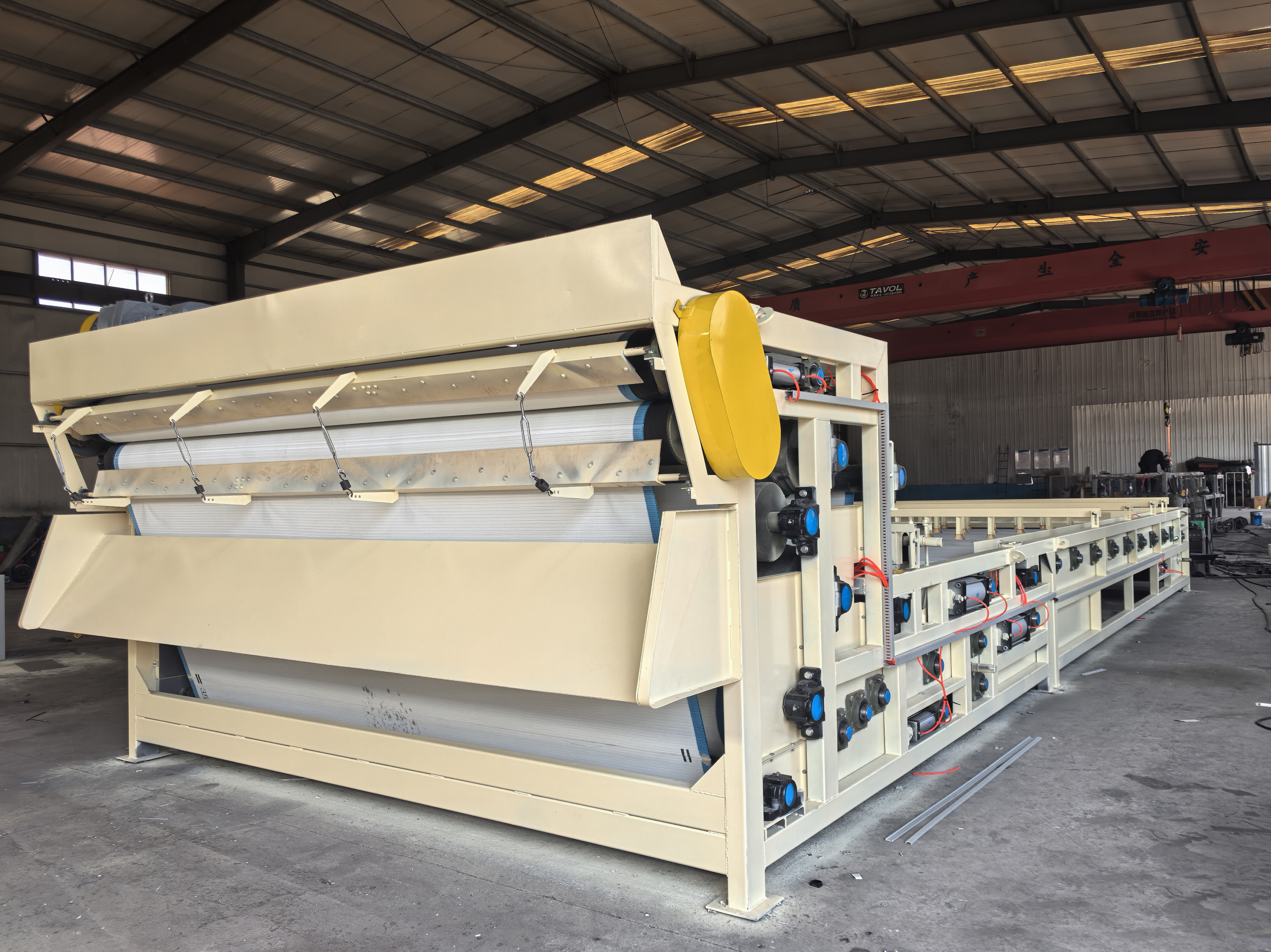 Belt Filter Press — industrial sludge dewatering machine